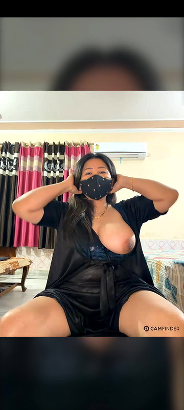 88pink 7 boobs open in black nighty nepali randi bhabhi