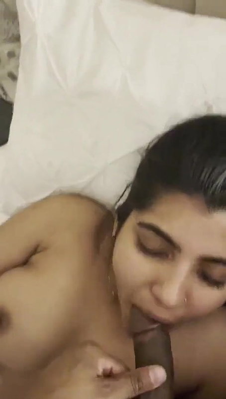 Beautiful college girl licking