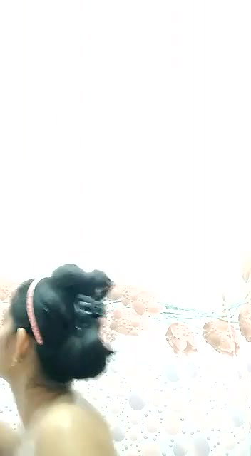 nude bath in bathroom