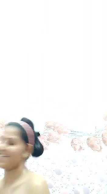 nude bath in bathroom