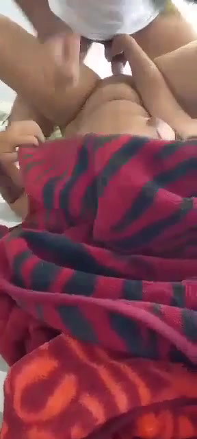 Sexy girl fucking hard by her boyfriend and friend