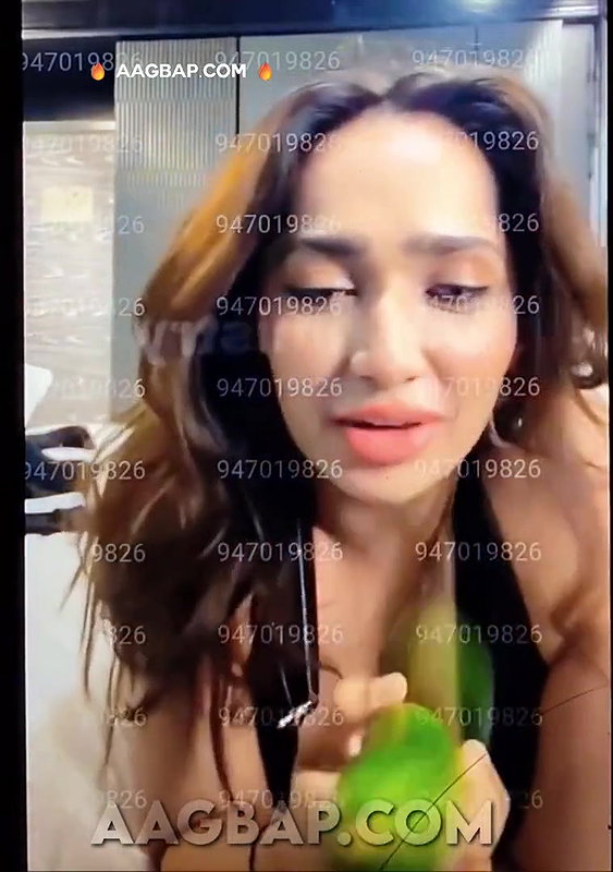 Aditi Mistry   Black Lingerie Live