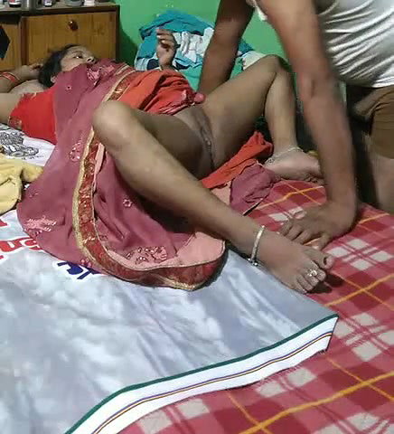 Dehati couple foreplay sex