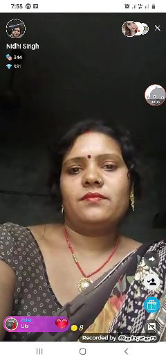 Nidhi Bhabhi hot live pussy show