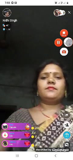 Nidhi Bhabhi hot live pussy show