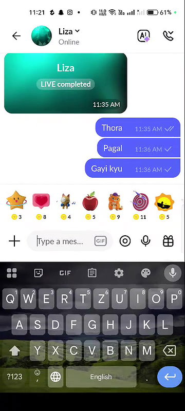 Liza tango 121 video