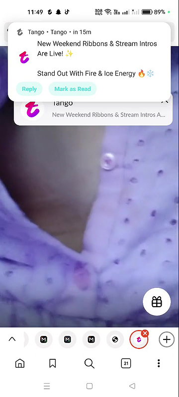 Divya darling tango 121 video