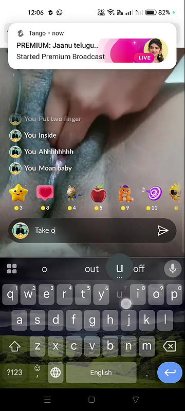 Divya darling tango 121 video