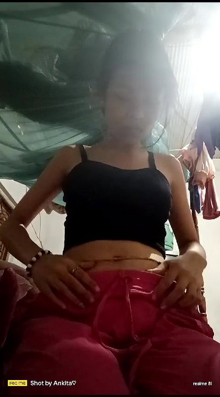 Ankita Undressing Selfie Video