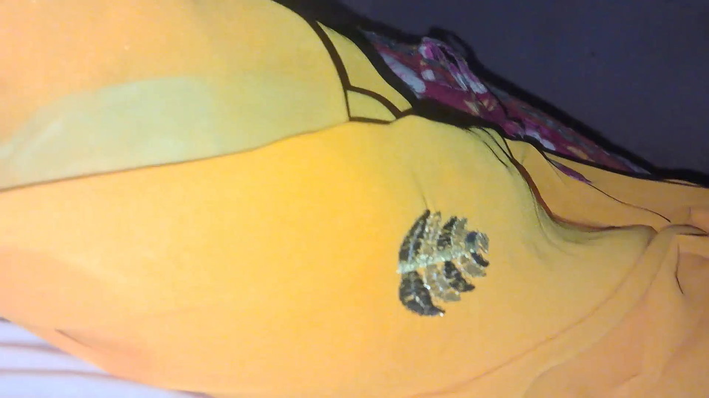 Sleeping wife boobs pressing and record by hubby