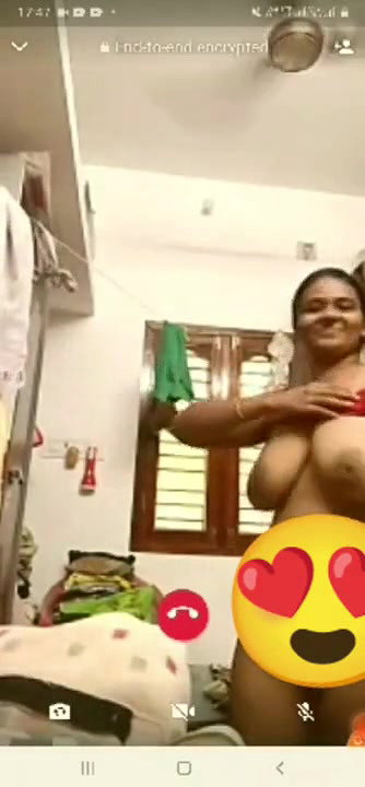 Busty Girl Showing On Video Call