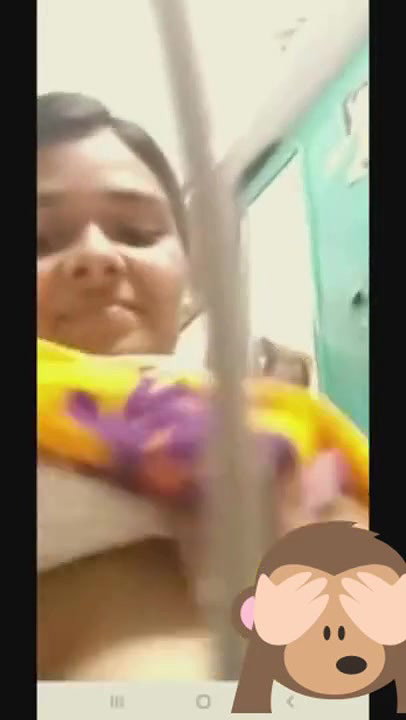 Girl Showing On Video Call