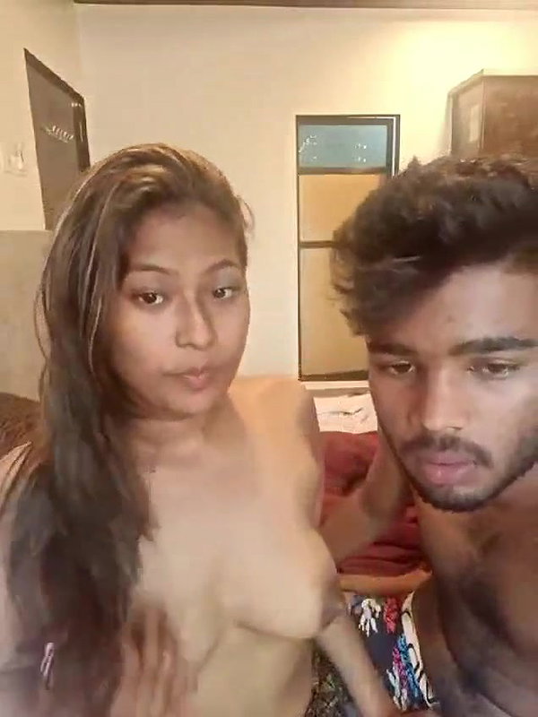 Desi couples romance in her room
