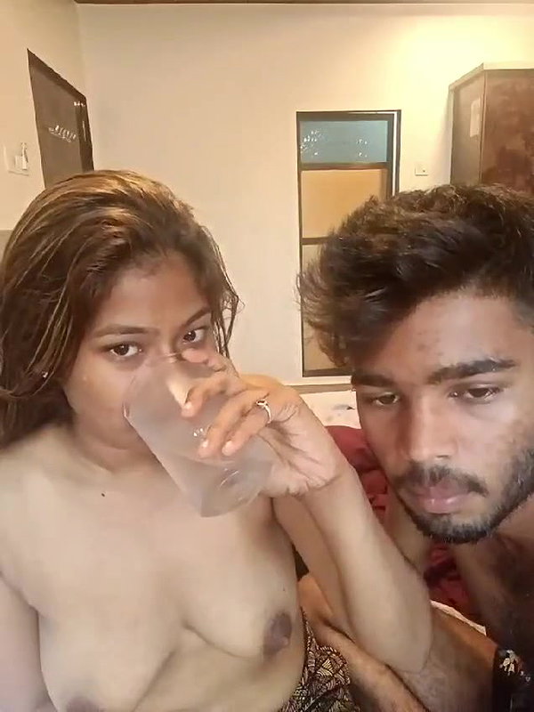 Desi couples romance in her room