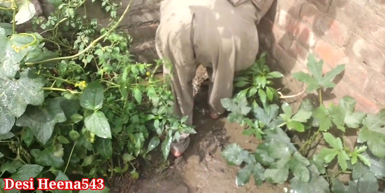 Sabji khet me Heena ko choda clear voice