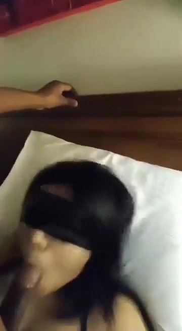 blindfolded girl bj