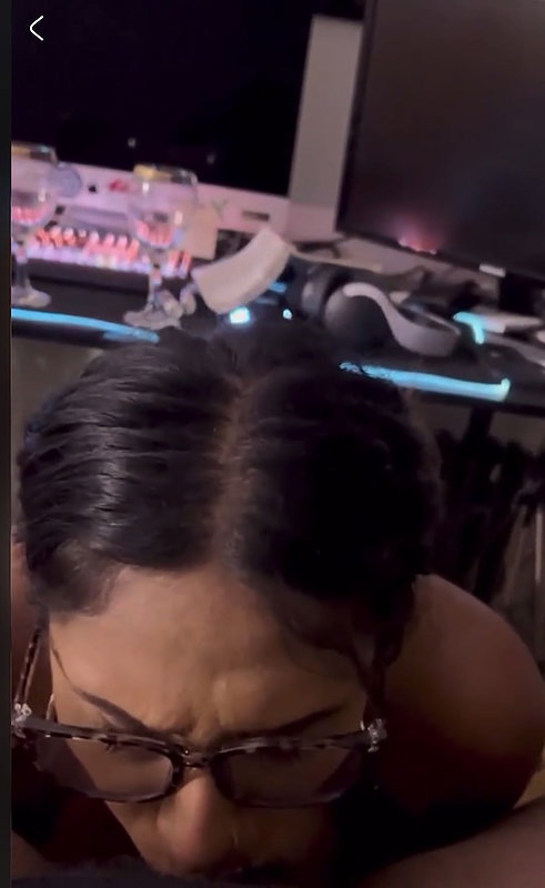 Sexy Indian MILF with Glasses Hardcore Handjob and Sucking