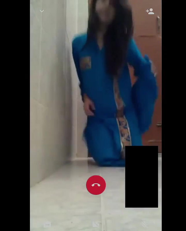 Sexy bitch showing on video call