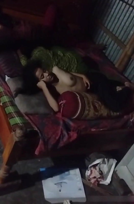 Sleeping Village Sister Nude Captured Secretly