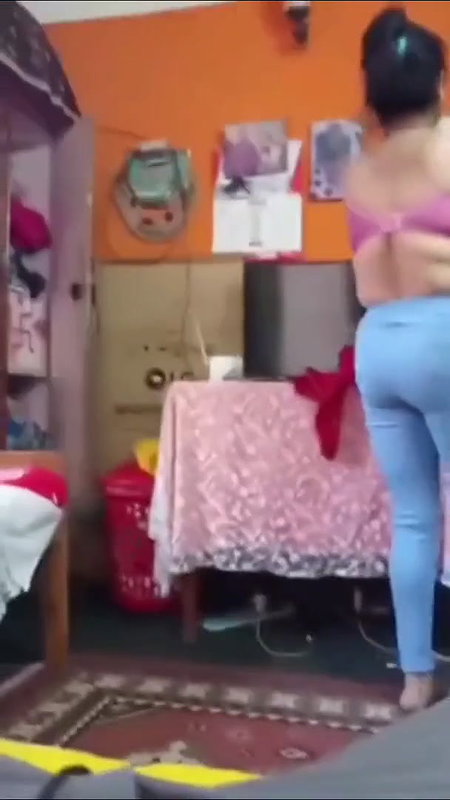 Big Boobs Sexy Mom Changing Clothes In Front Of Her Son