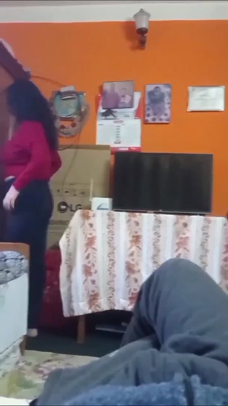 Big Boobs Sexy Mom Changing Clothes In Front Of Her boyfriend