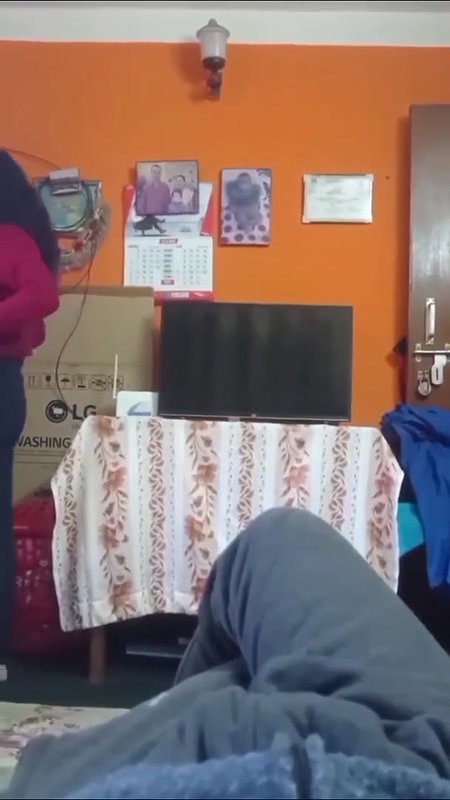 Big Boobs Sexy Mom Changing Clothes In Front Of Her boyfriend