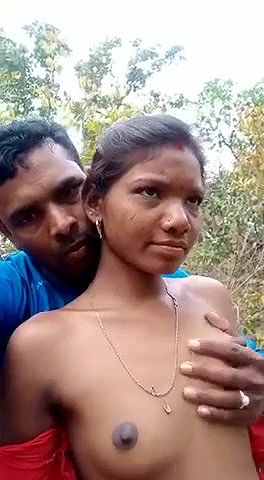 Married Tamil Couple Outdoor Having Fun