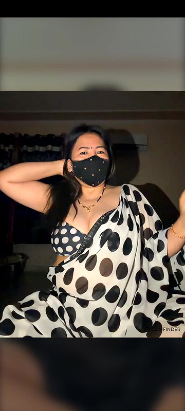 88pink 3 big boobs open white saree nepali randi bhabhi