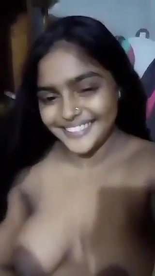 Busty Girl Showing For Boyfriend