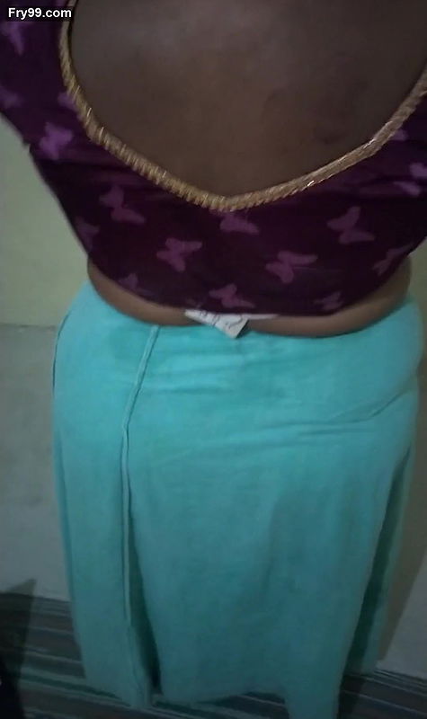 Wearing dress and hot structure body showing