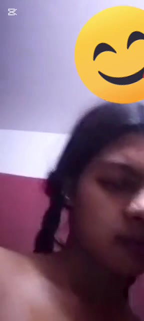 Beautiful Girl Showing her dark nipple On Video Call