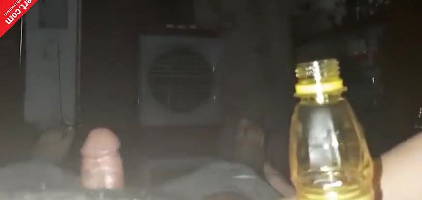 Wife handjob sex husband at home