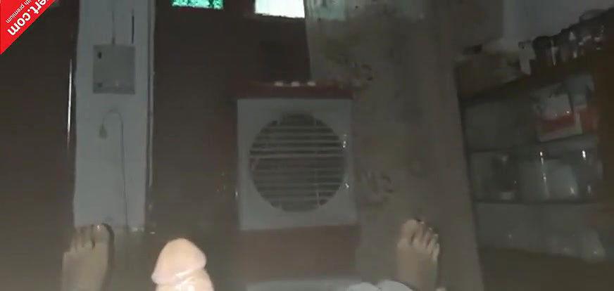 Wife handjob sex husband at home