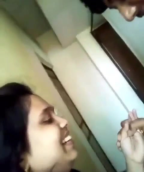 guy pressing boobs and kissing