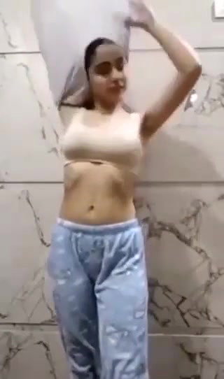 girl showing off her body