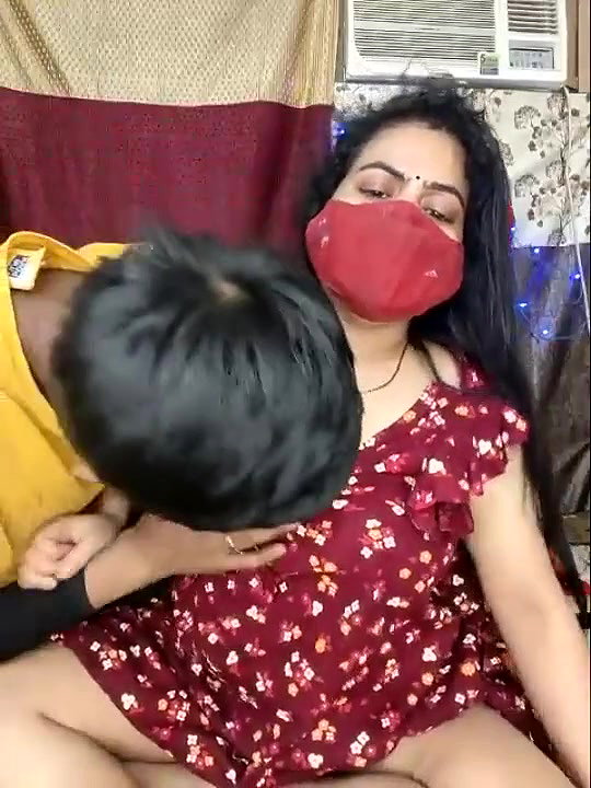 young boy drinking breast milk with aunty boob sucking