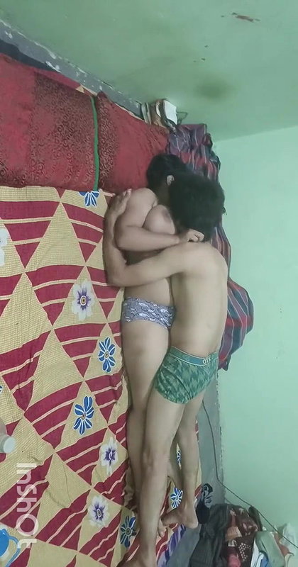 newly married wife boobs sucking and foreplay sex