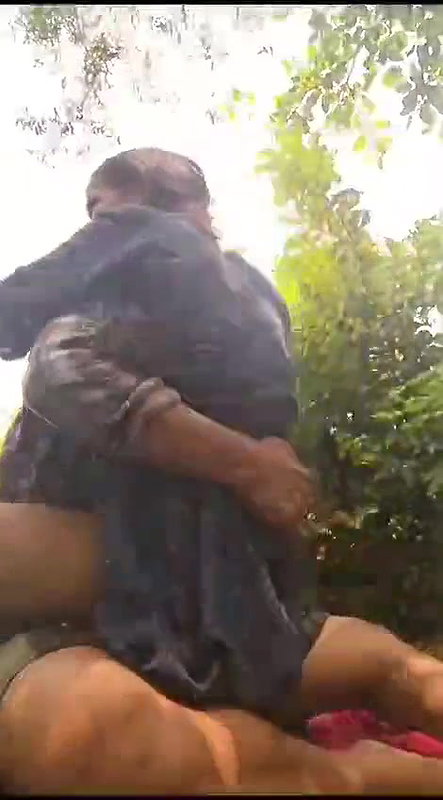 slim tribal village girl fucking outdoor with lover