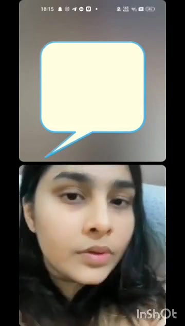 GF showing pink pussy on video call