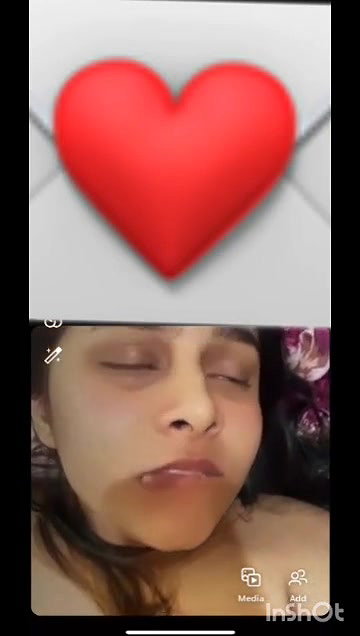 GF showing pink pussy on video call