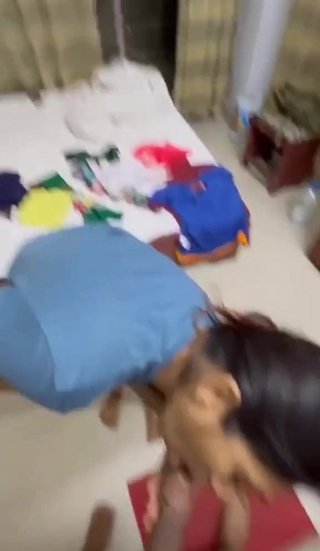 cute girl showing ass and viral Indian blowjob