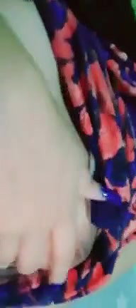 Cute girl showing her boobs