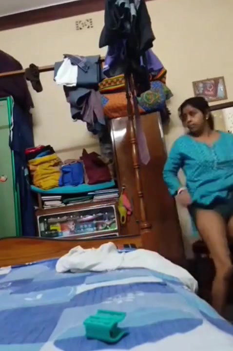 Husband Recording Her Sexy Wife While Changing Clothes