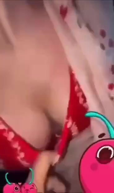 wife boobs press in car