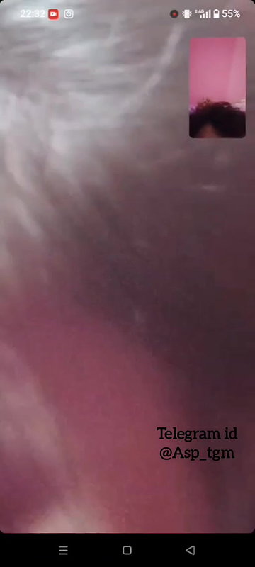 College Girl on VC with Lover