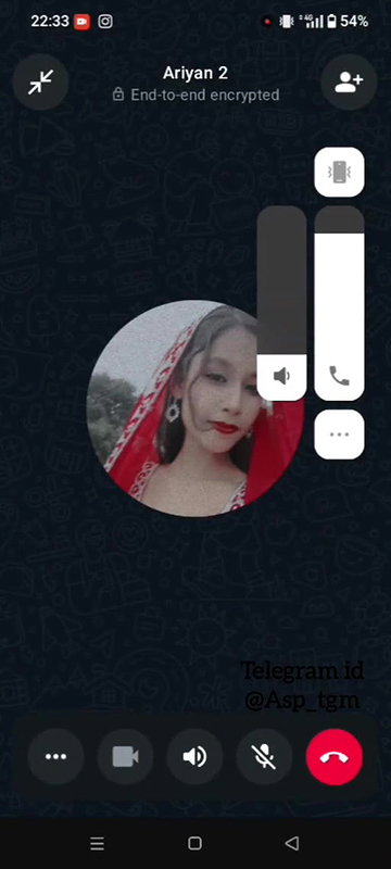 College Girl on VC with Lover