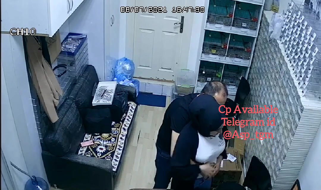 Lab Assistant Caught on Cctv with Boss Sucking Boobs and Blowjob Cumshot