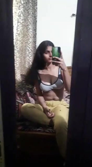 Cute girl showing her boobs
