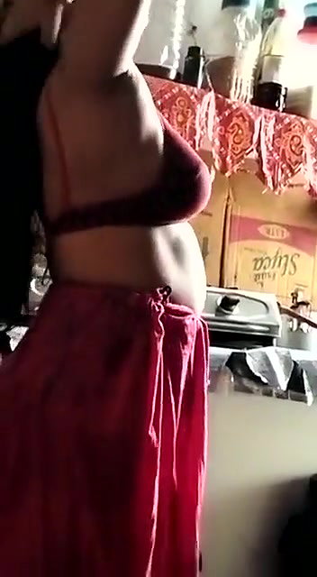 Mom Changing Clothes In Front Of Her Son and aunty
