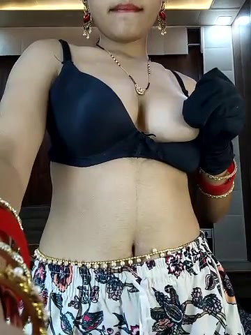 Sexy girl Bra removing and boobs show